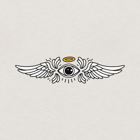 Biblical Accurate Angel SVG PNG, Goth Christian Artwork - 300 DPI Design