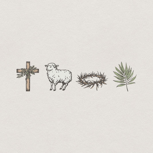 Easter PNG Digital Download, Christian Religious Bible Verses - 300 DPI