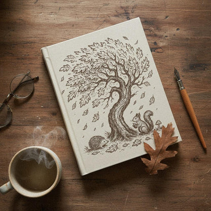 Woodland Friends PNG, Squirrel And Hedgehog Digital Art - 300 DPI Design