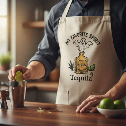 My Favorite Spirit Tequila PNG, Funny Ghost Alcohol Shirt - 300 DPI