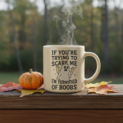 If You’re Trying to Scare Me I’m Terrified of Boobs PNG, Funny Ghost