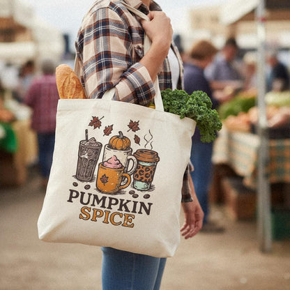 Pumpkin Spice PNG, Fall Coffee Clipart - 300 DPI Design for T-Shirt