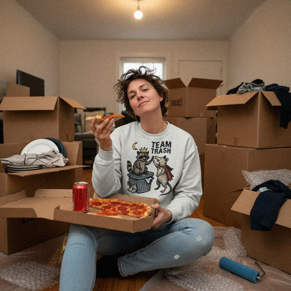 Team Trash PNG, Raccoon and Possum Digital Art - 300 DPI Design for T-Shirt