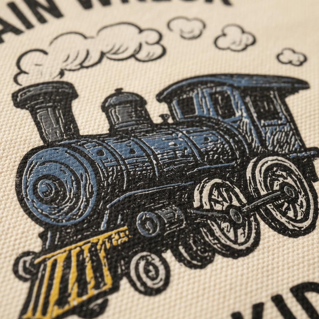 I'm Not Always a Train Wreck PNG, Just Kidding Toot Toot - 300 DPI Design