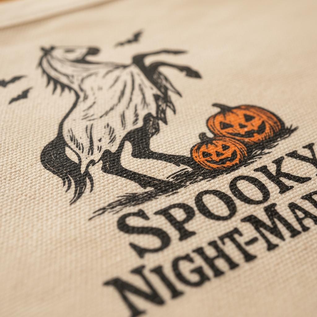Spooky Night-Mares PNG, Halloween Ghost Horse PNG - 300 DPI Design for