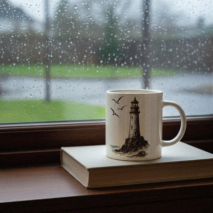 Lighthouse PNG, Coastal Wall Art - 300 DPI Design for T-Shirt