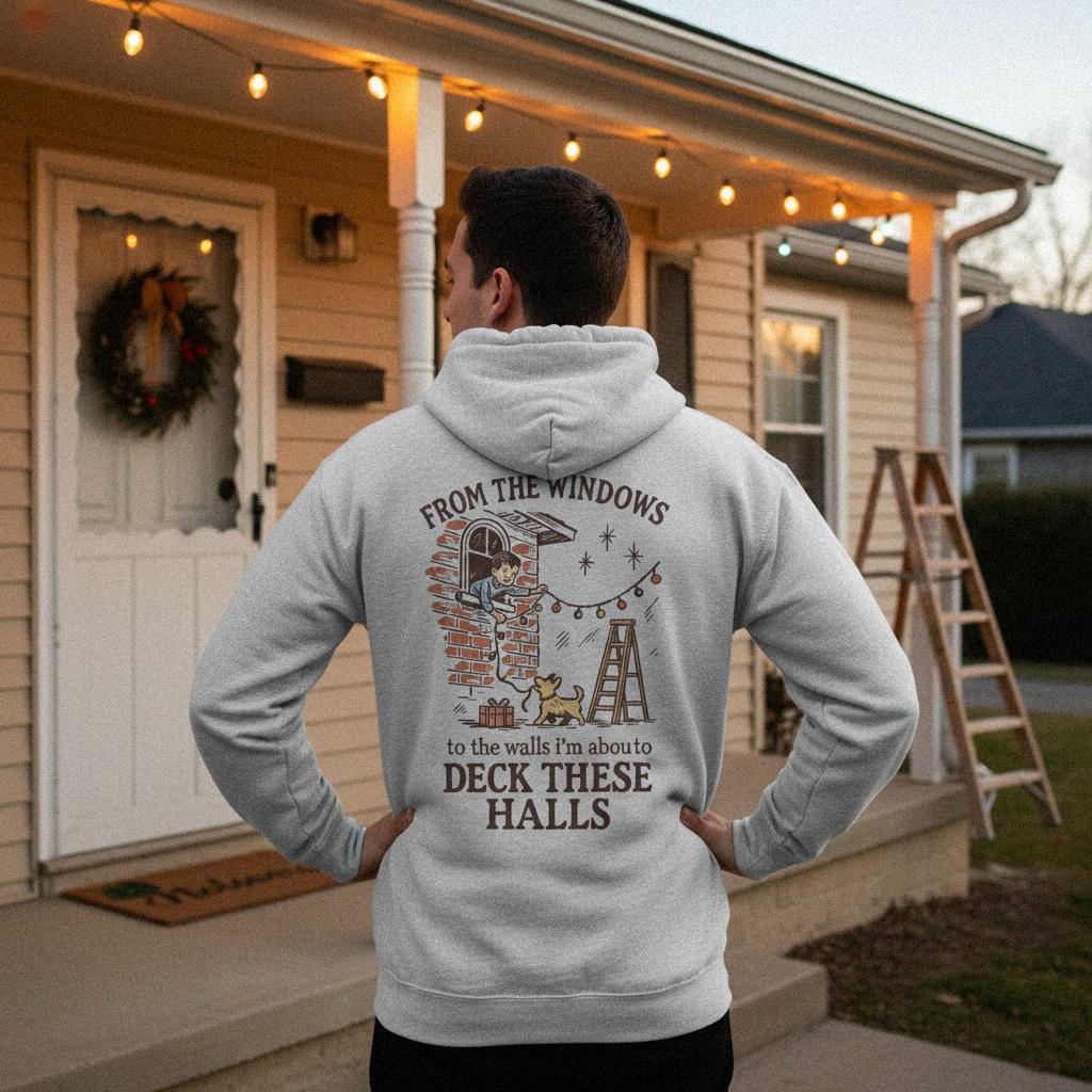 From the Windows to the Walls I’m About to Deck These Halls PNG, Funny