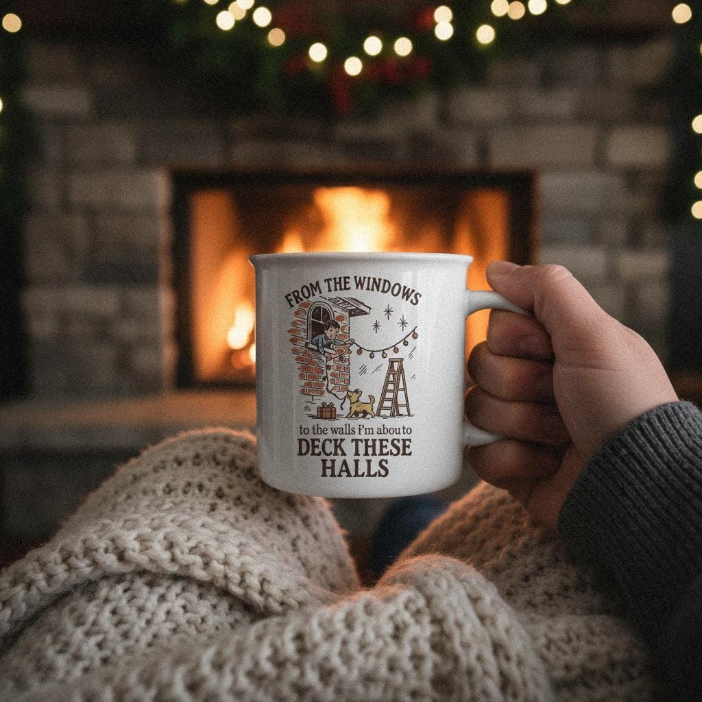 From the Windows to the Walls I’m About to Deck These Halls PNG, Funny