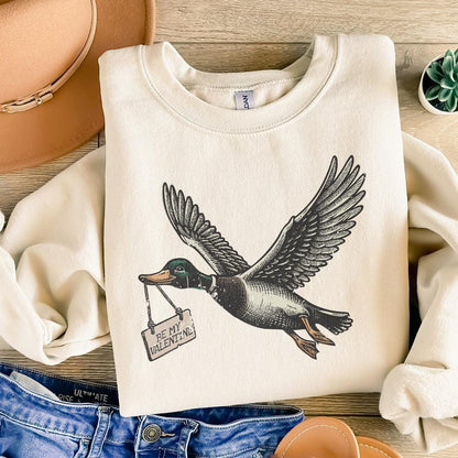 Valentine Duck Digital Download, Sublimation Design - 300 DPI Design for