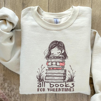 All Books for Valentines PNG, Sublimation Design - 300 DPI Design for