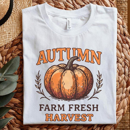 Autumn Farm Fresh Harvest PNG, Pumpkin Digital Download - 300 DPI Design