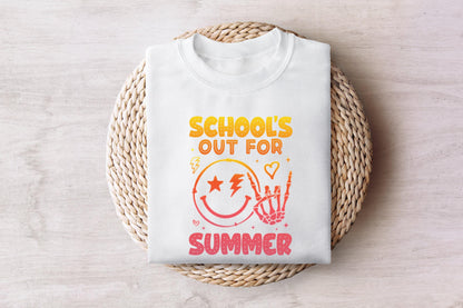 School's Out For Summer PNG, Teacher Summer Design - 300 DPI Design for