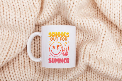 School's Out For Summer PNG, Teacher Summer Design - 300 DPI Design for