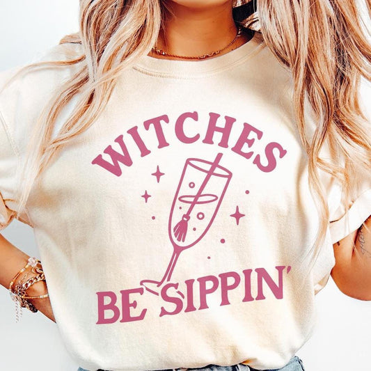 Witches Be Sippin' PNG, Halloween Cocktail Digital Download - 300 DPI