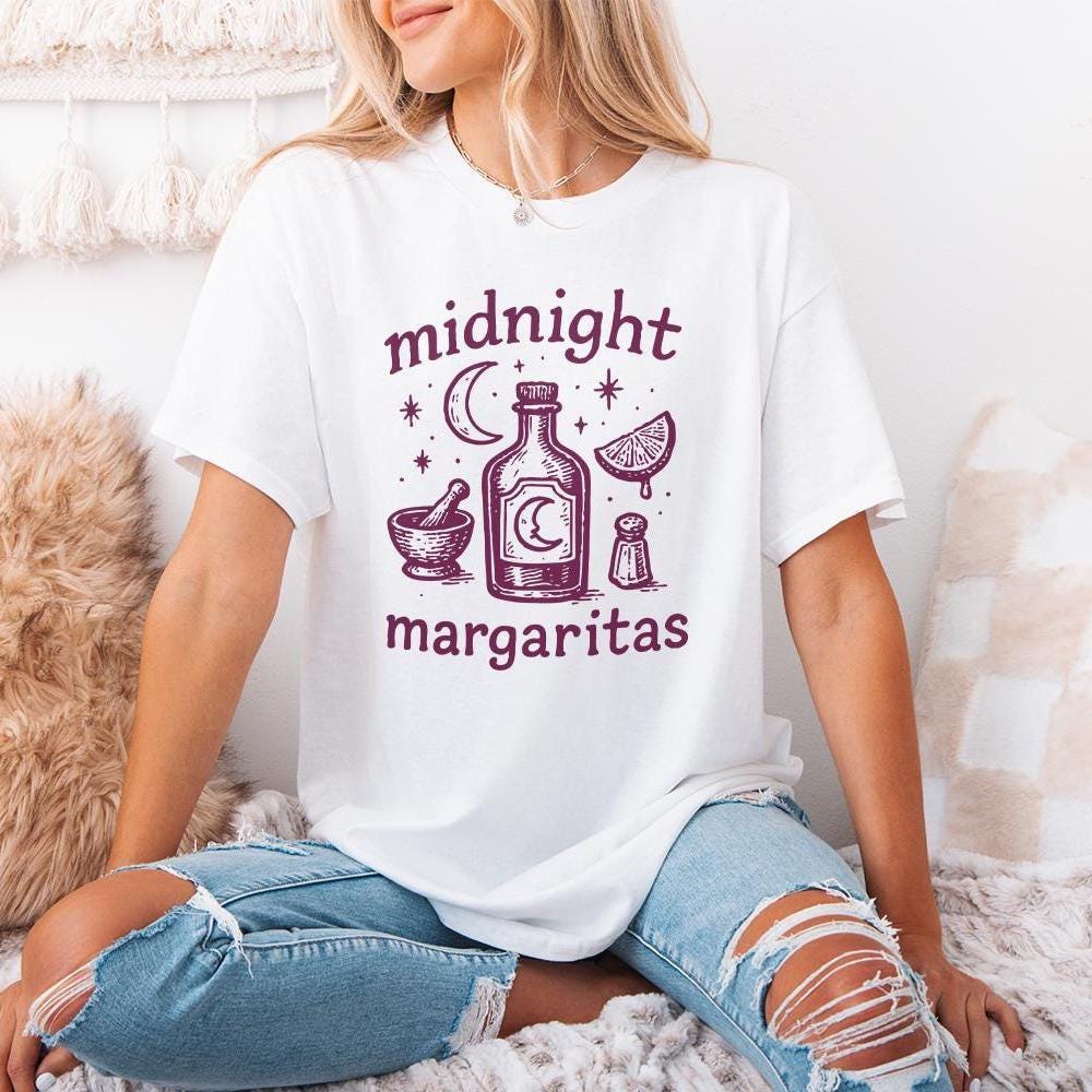 Midnight Margaritas PNG, Digital Download - 300 DPI Design for T-Shirt