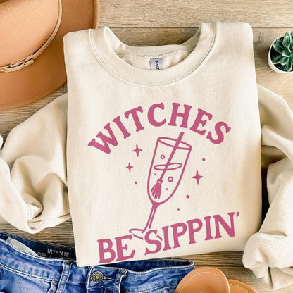 Witches Be Sippin' PNG, Halloween Cocktail Digital Download - 300 DPI