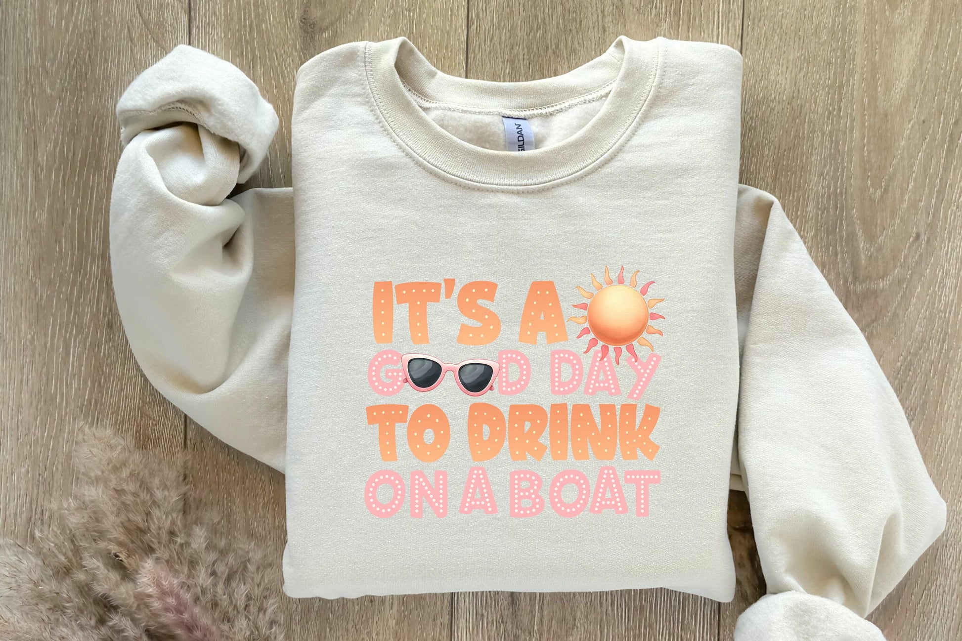 It's A Good Day To Drink On A Boat PNG, Boat Vacation - 300 DPI Design