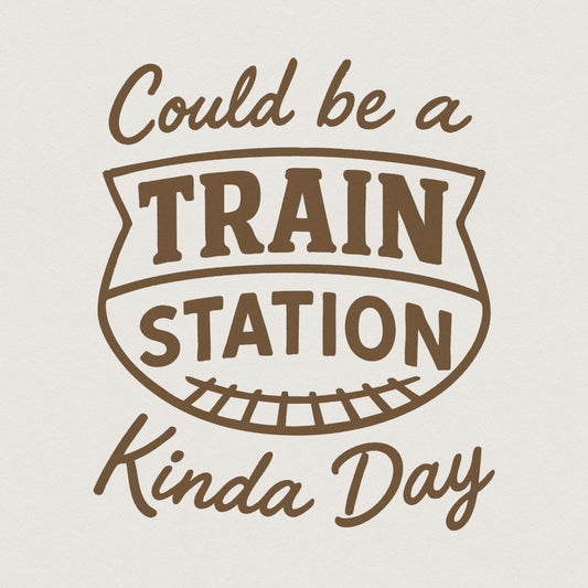 Could Be A Train Station Kinda Day PNG, Train Station PNG - 300 DPI