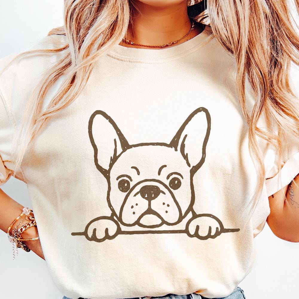 French Bulldog PNG, Digital Download - 300 DPI Design for T-Shirt