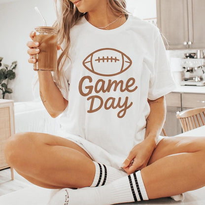 Game Day PNG, Football Digital Download - 300 DPI Design for T-Shirt