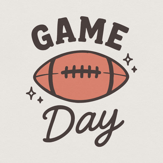 Game Day PNG, Digital Download - 300 DPI Design for T-Shirt