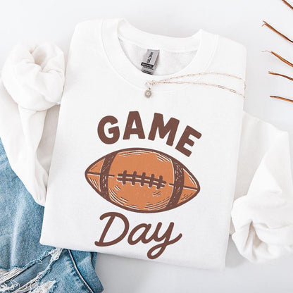 Game Day PNG, Football Digital Download Shirt - 300 DPI Design for T-Shirt