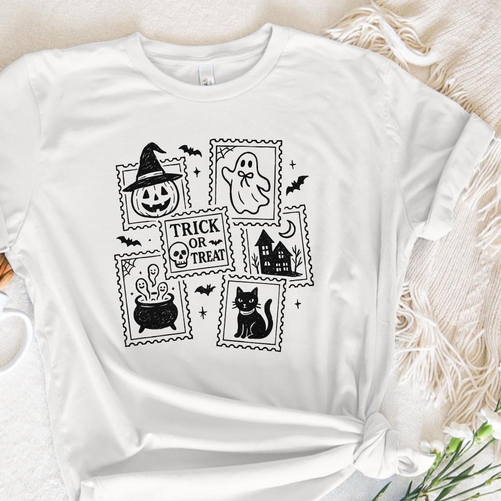 Trick Or Treat PNG, Halloween Digital Download - 300 DPI Design for T-Shirt