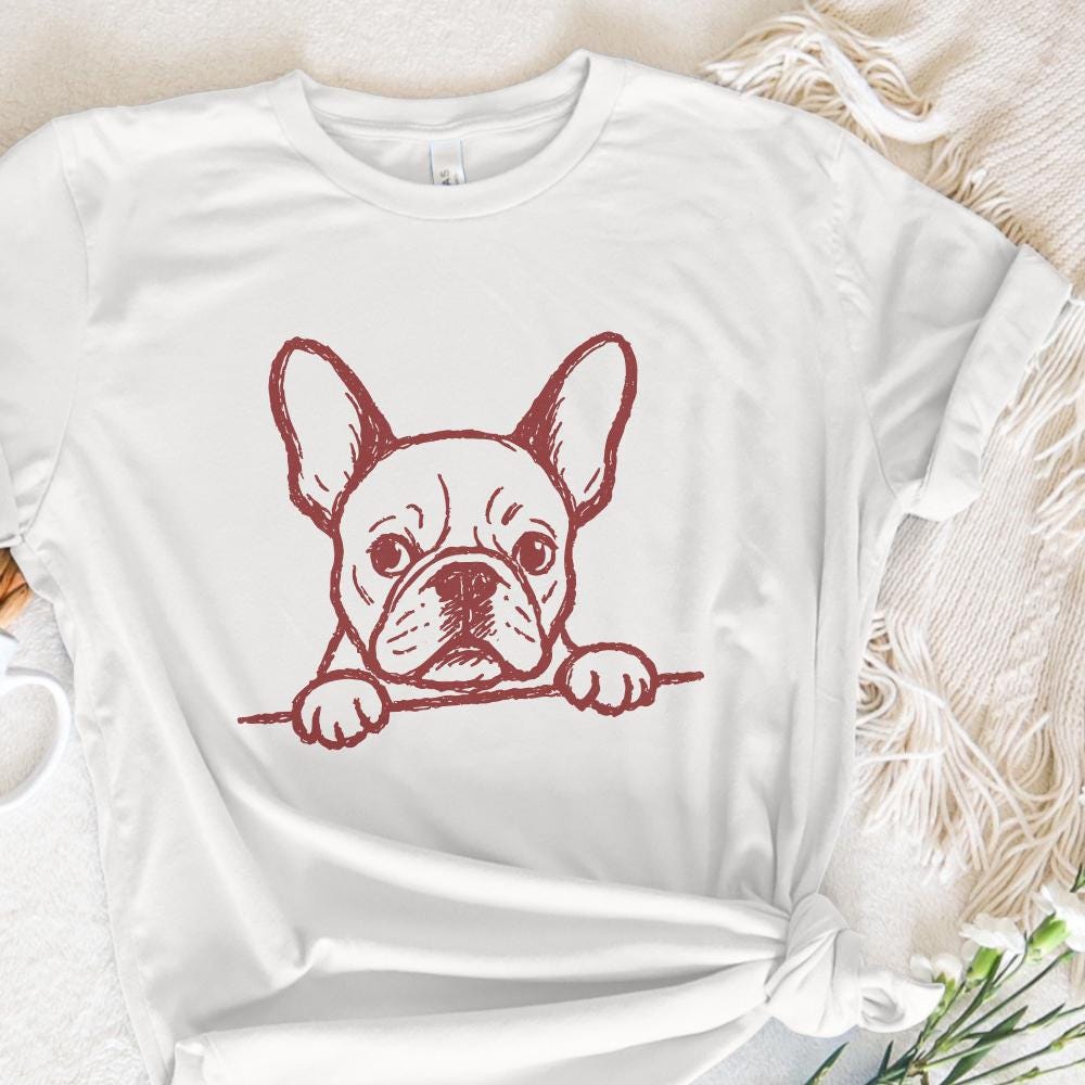 French Bulldog PNG, Digital Download - 300 DPI Design for T-Shirt