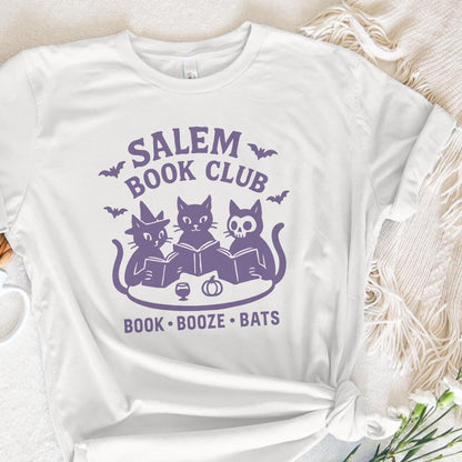 Salem Book Club PNG, Book Booze Bats Digital Download - 300 DPI Design