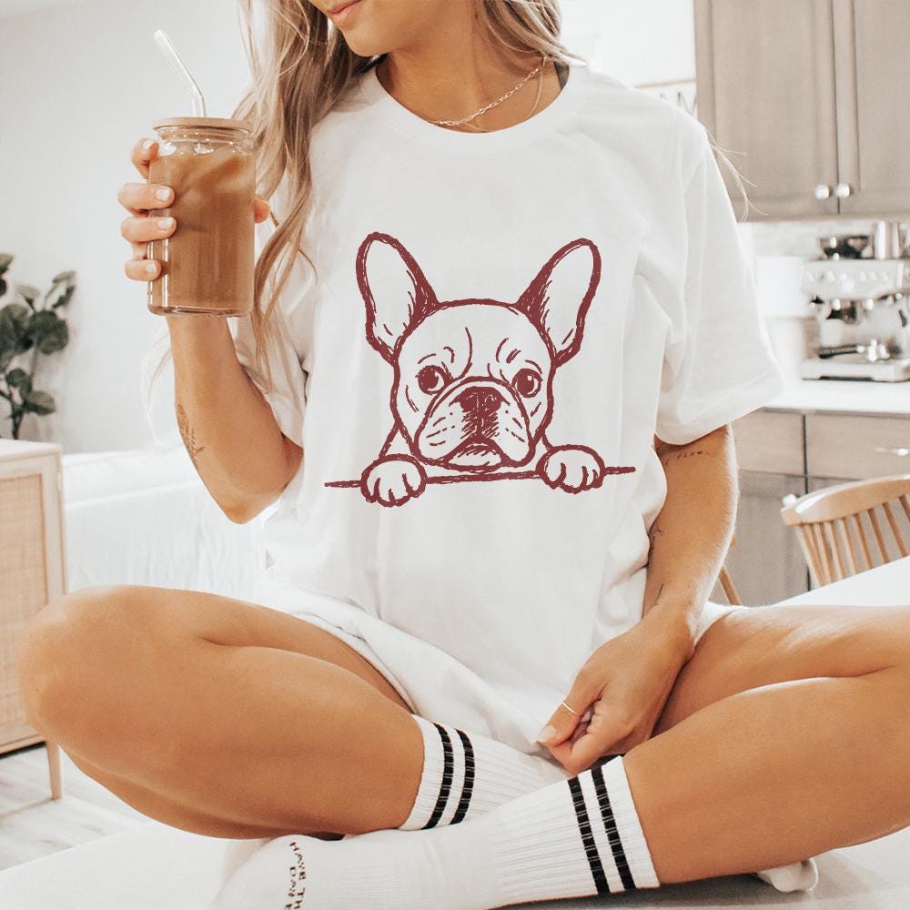 French Bulldog PNG, Digital Download - 300 DPI Design for T-Shirt