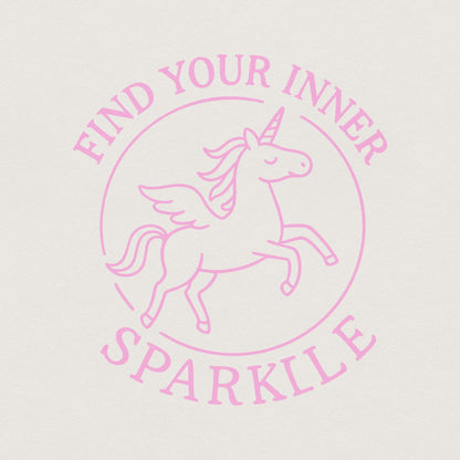Find Your Inner Sparkle PNG, Unicorn Shirt Digital Download - 300 DPI