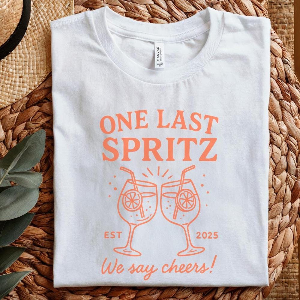 One Last Spritz PNG, We Say Cheers Cocktail Glasses - 300 DPI Design for