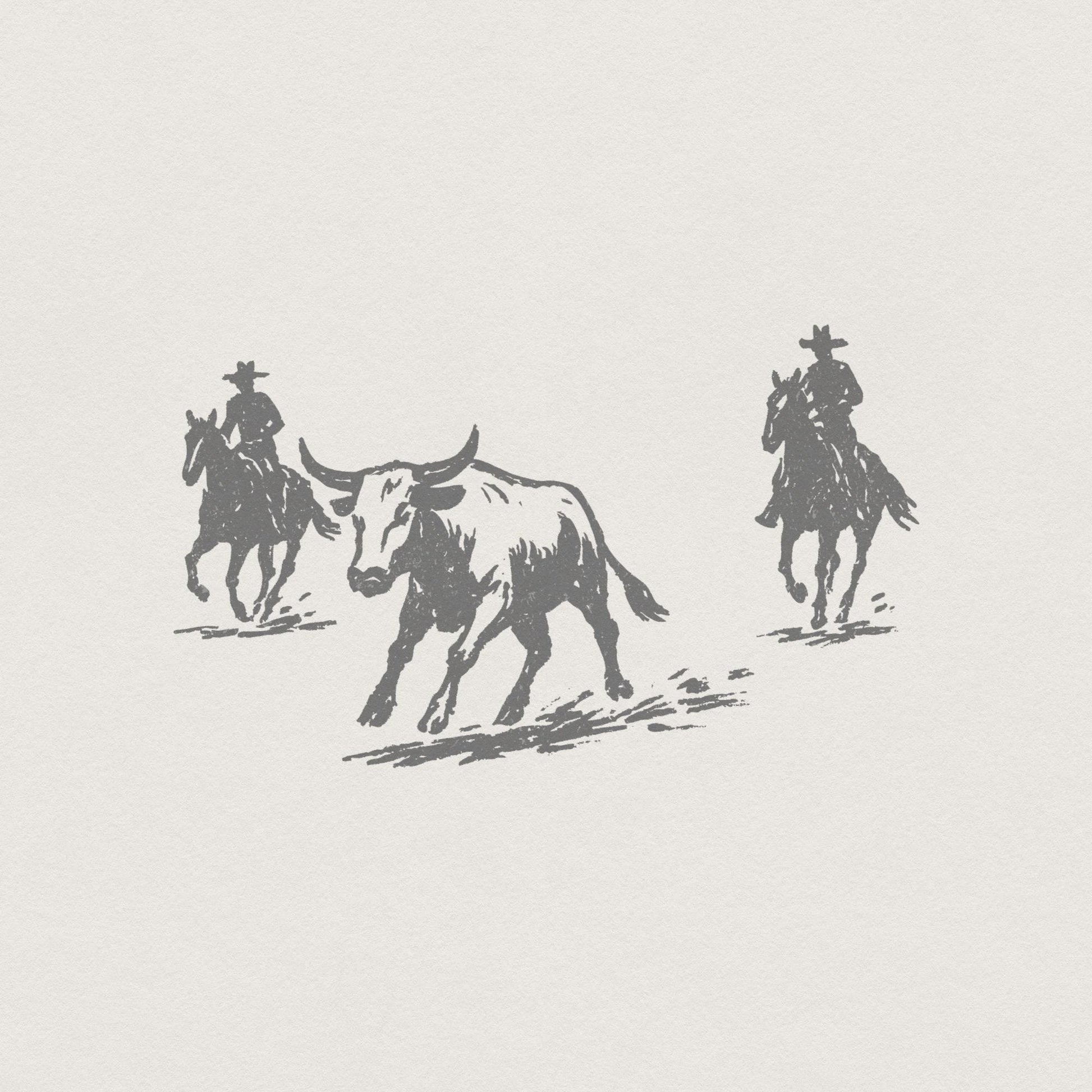 Western Rodeo PNG, Cowboy Digital Download - 300 DPI Design for T-Shirt