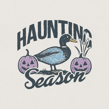 Haunting Season PNG, Halloween Duck Digital Download - 300 DPI Design for
