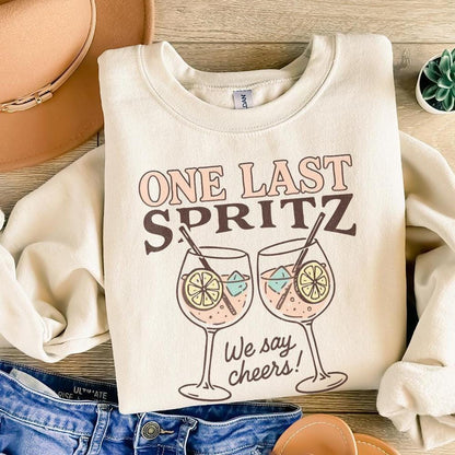 One Last Spritz PNG, We Say Cheers Digital Art - 300 DPI Design for T-Shirt
