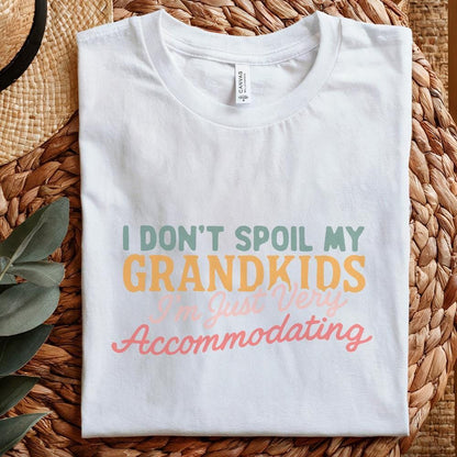 I Don’t Spoil My Grandkids PNG Digital Download, Accommodating Grandma