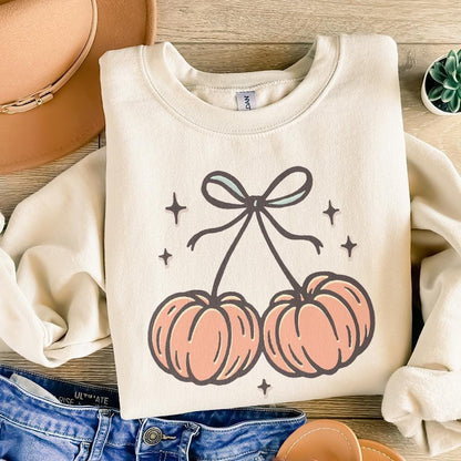 Pastel Pumpkin PNG, Fall PNG - 300 DPI Design for T-Shirt