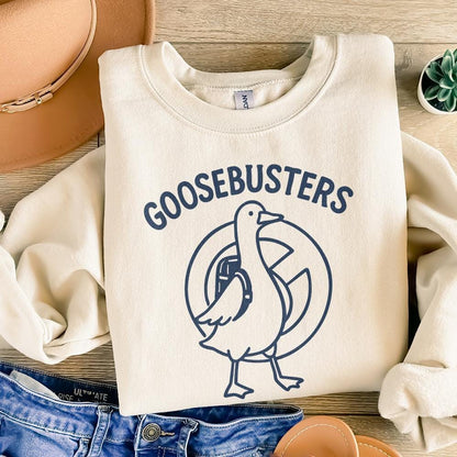 Goosebusters PNG, Funny Goose Digital Download - 300 DPI Design for T-Shirt