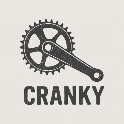 Cranky PNG, Funny Cycling Shirt PNG - 300 DPI Design for T-Shirt