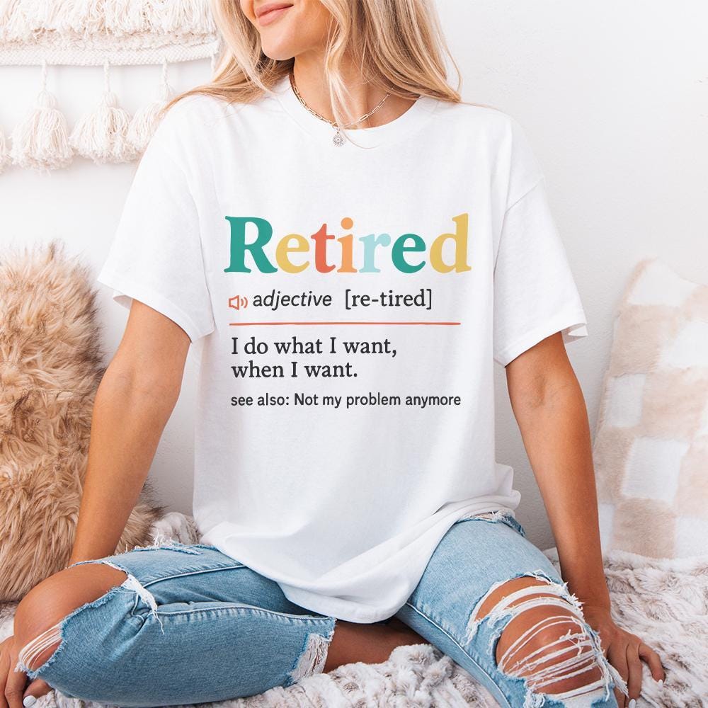 Retired PNG, I Do What I Want When I Want - 300 DPI Design for T-Shirt