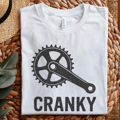 Cranky PNG, Funny Cycling Shirt PNG - 300 DPI Design for T-Shirt
