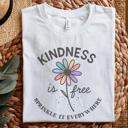 Kindness Is Free PNG, Sprinkle It Everywhere T-Shirt Design - 300 DPI