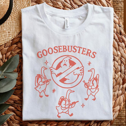 Goosebusters PNG T-Shirt Design, Funny Goose Digital Download - 300 DPI