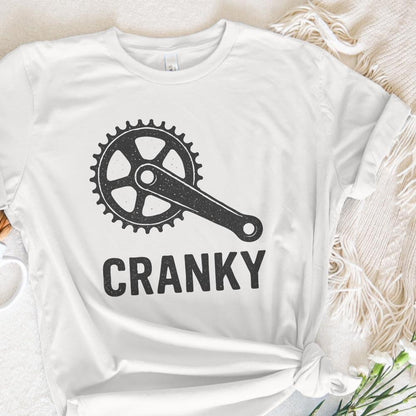 Cranky PNG, Funny Cycling Shirt PNG - 300 DPI Design for T-Shirt