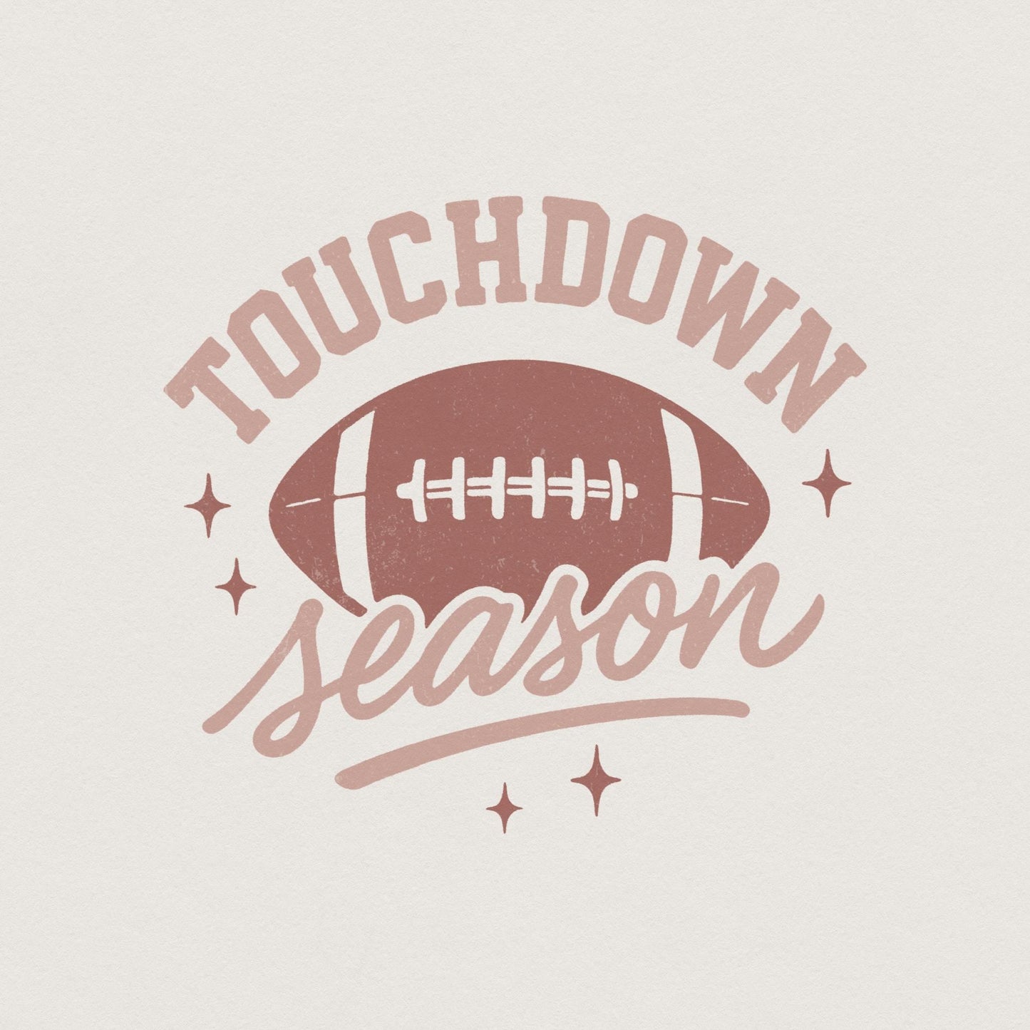 Touchdown Season PNG, Football Mom PNG - 300 DPI Design for T-Shirt