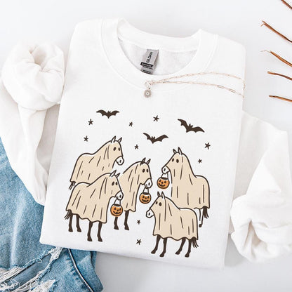 Halloween Horse PNG, Kids Halloween PNG - 300 DPI Design for T-Shirt