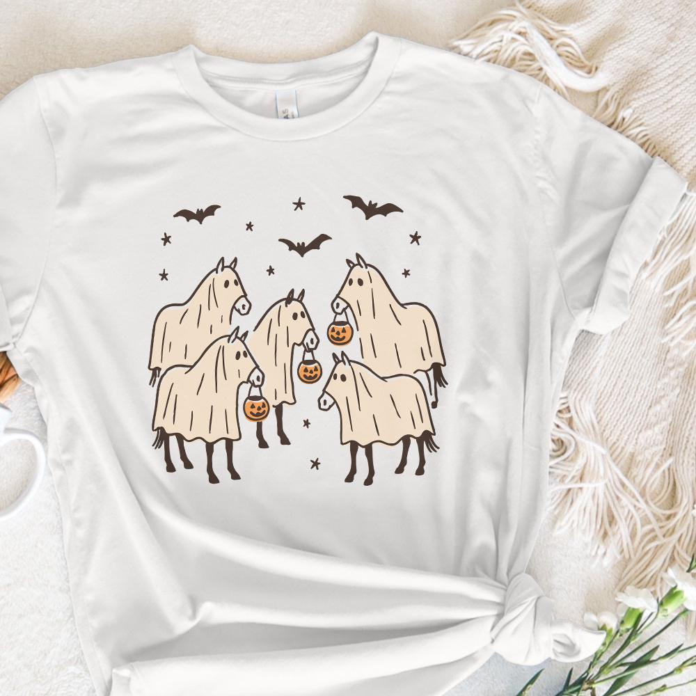 Halloween Horse PNG, Kids Halloween PNG - 300 DPI Design for T-Shirt