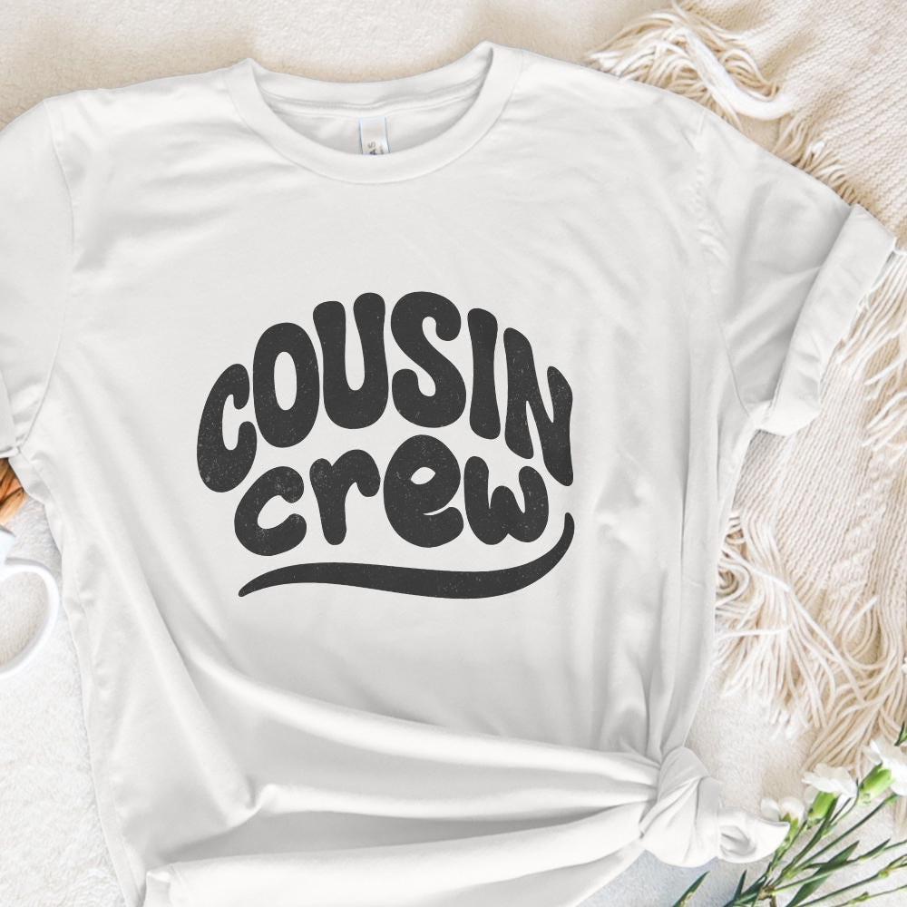 Cousin Crew PNG Shirt, Family Reunion PNG - 300 DPI Design for T-Shirt