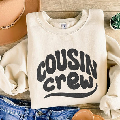 Cousin Crew PNG Shirt, Family Reunion PNG - 300 DPI Design for T-Shirt