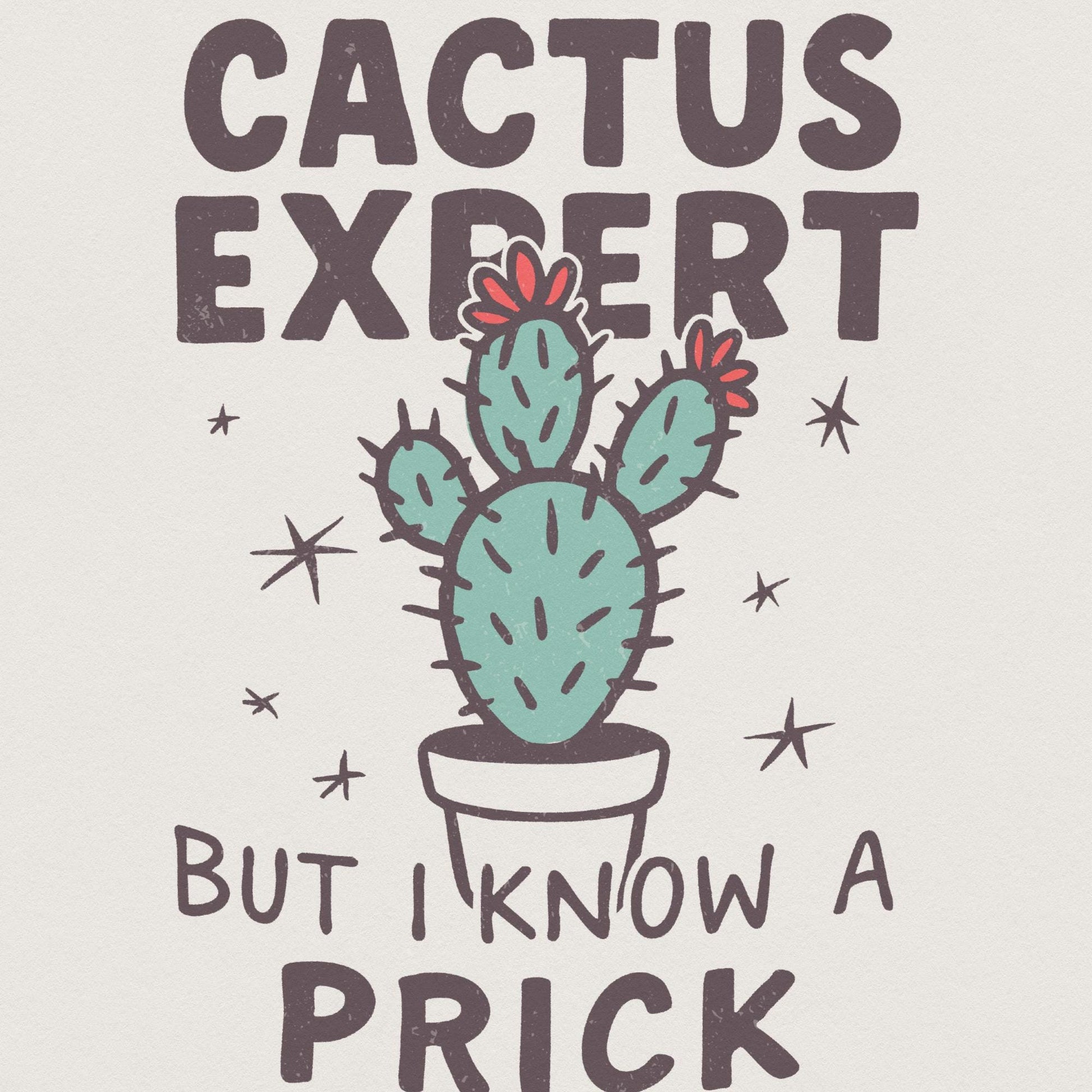 I'm No Cactus Expert But I Know A Prick When I See One PNG, Funny Cactus